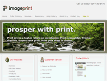 Tablet Screenshot of imageprintweb.com